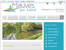 Tablet Screenshot of mauvessurloire.fr